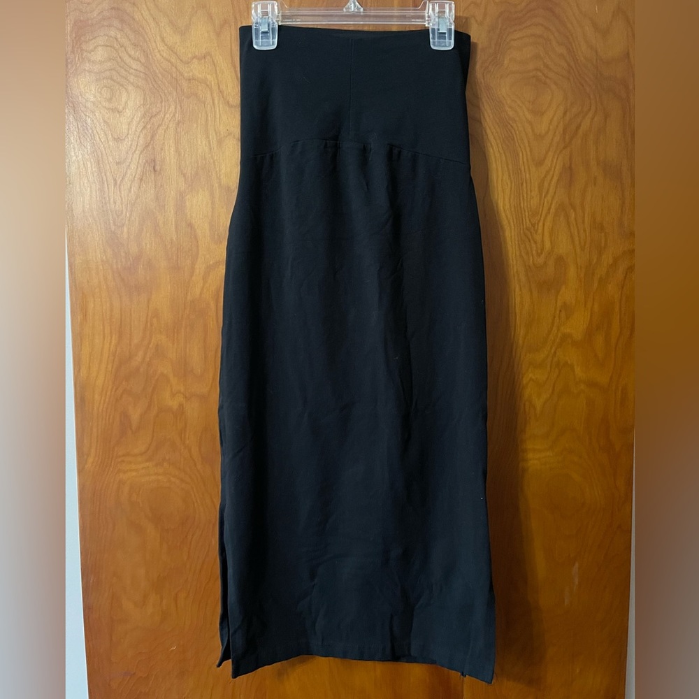 Black maternity skirt - Picture 4 of 6